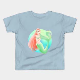 Diamond Princess Mermaid Kids T-Shirt